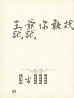 王爷你敢找小三试试