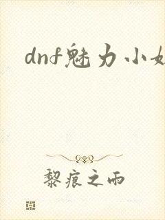 dnf魅力小妞