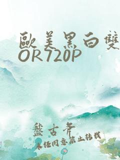 欧美黑白双插OOR720P