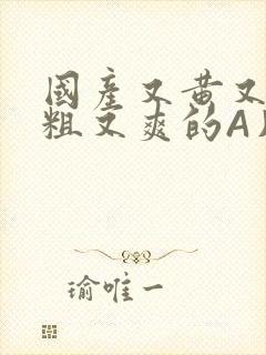 国产又黄又猛又粗又爽的A片小说