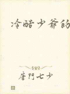 冷酷少爷的弃妻