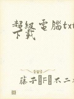 超级电脑txt下载