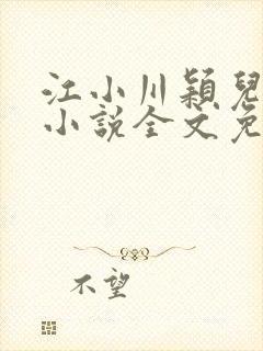 江小川颖儿穿越小说全文免费阅读