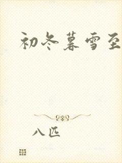 初冬暮雪至白头