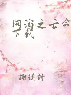 网游之亡命天涯下载