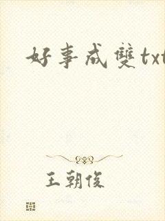 好事成双txt