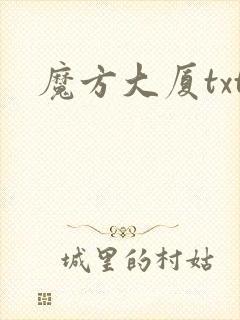 魔方大厦txt