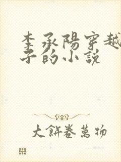 李承阳穿越成皇子的小说