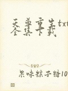 天尊重生txt全集下载