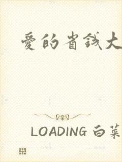 爱的省钱大作战