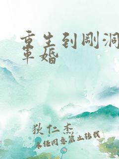 重生到刚洞房的军婚