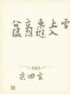 公交车上雪柔被猛烈进入