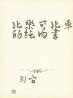 比乐可比车速快的纯肉书