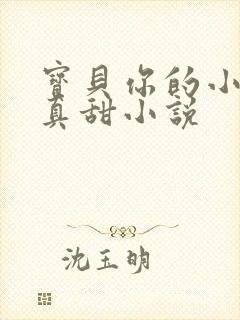 宝贝你的小花园真甜小说