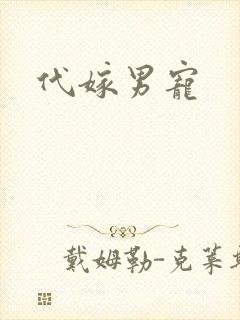 代嫁男宠