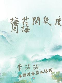 梅花开几度老张周梅