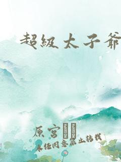 超级太子爷