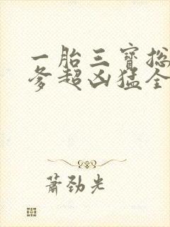 一胎三宝总裁爹爹超凶猛全文免费阅读