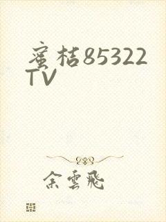 蜜桔85322TV