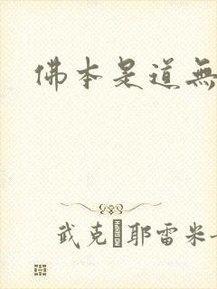 佛本是道无弹窗