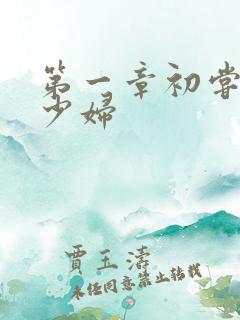 第一章初尝极品少妇