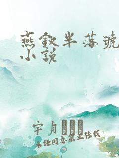 燕钗半落琥珀糖小说