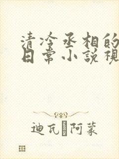 清冷丞相的爆炒日常小说视频