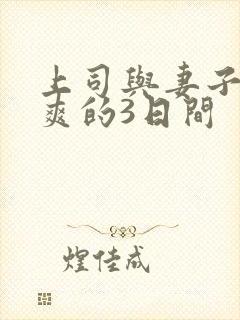 上司与妻子干到爽的3日间