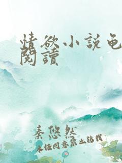 情欲小说龟全文阅读