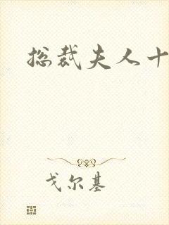 总裁夫人十八岁