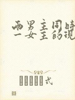 两男主同时拥有一女主的现言