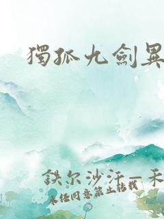 独孤九剑异世录