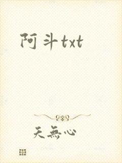 阿斗txt