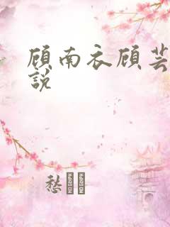 顾南衣顾芸沐小说