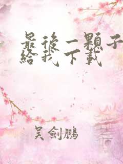 最后一颗子弹留给我下载