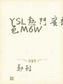 YSL热门蜜桃色M6W