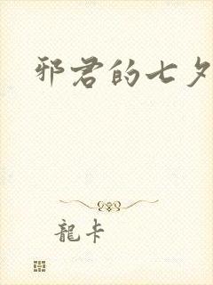 邪君的七夕皇妃