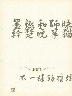 墨燃和师昧同时干楚晚宁猫弄