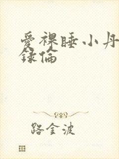 爱裸睡小丹乱目录伦