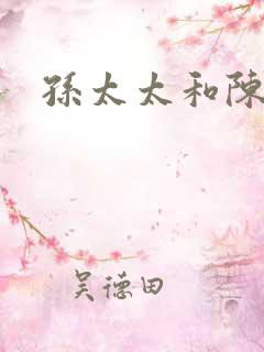 孙太太和陈阿姨