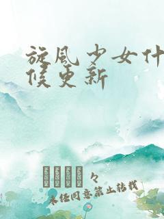 旋风少女什么时候更新