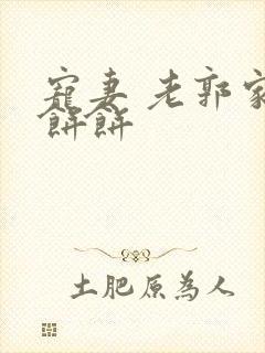 宠妻 老郭家的饼饼