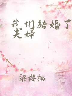 我们结婚了初恋夫妇