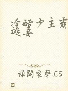 冷酷少主霸宠小逃妻