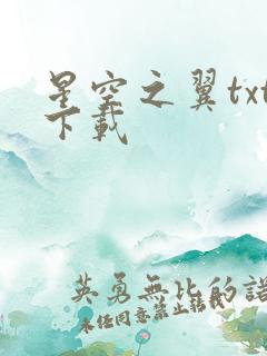 星空之翼txt下载