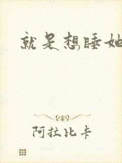 就是想睡她小说