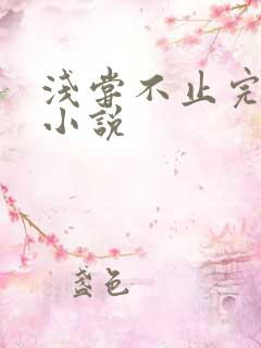 浅尝不止完整版小说