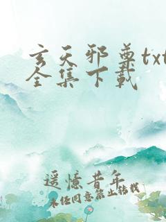 玄天邪尊txt全集下载
