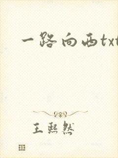 一路向西txt