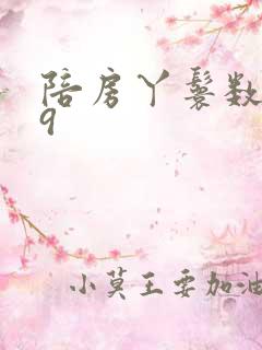 陪房丫鬟数数39